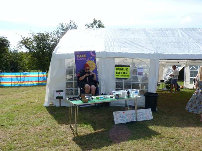 Face Painting Tent